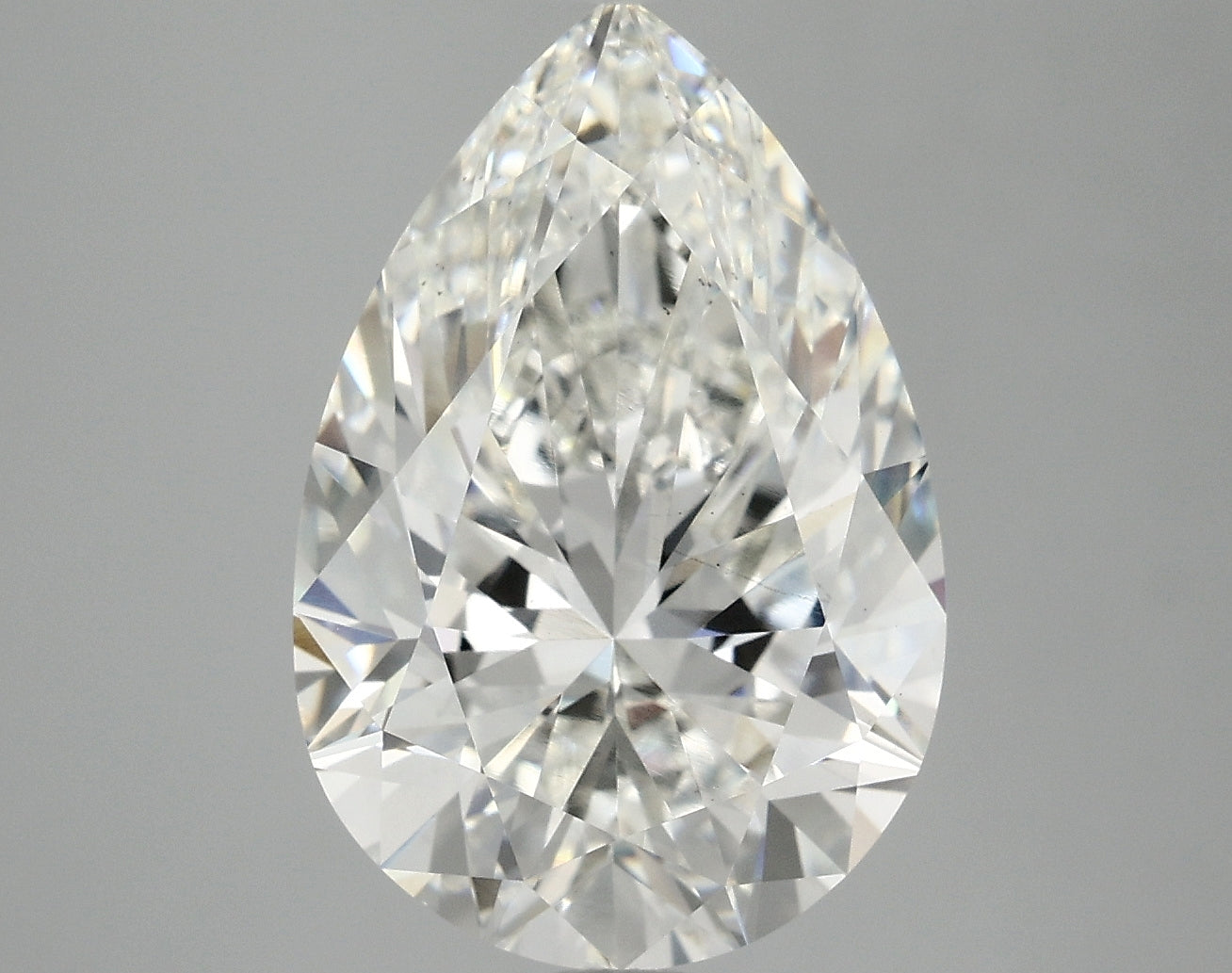 5ct Pear Lab-Grown Diamond F VS2 — IGI Certified