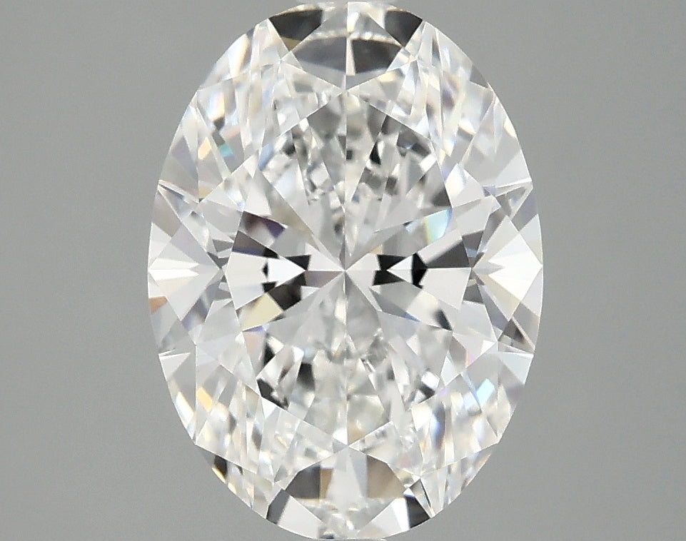 3.07ct Oval Lab-Grown Diamond F VVS2 — IGI Certified
