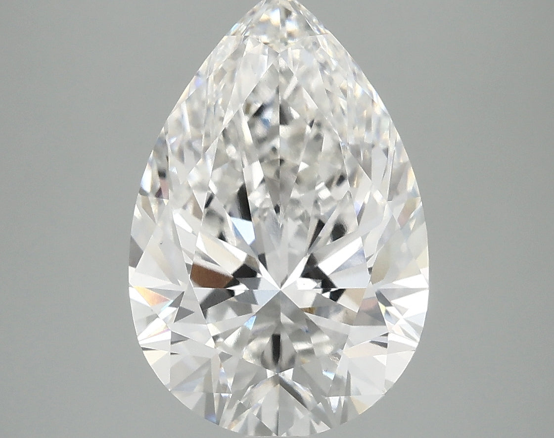 4.1ct Pear Lab-Grown Diamond E VS1 — IGI Certified
