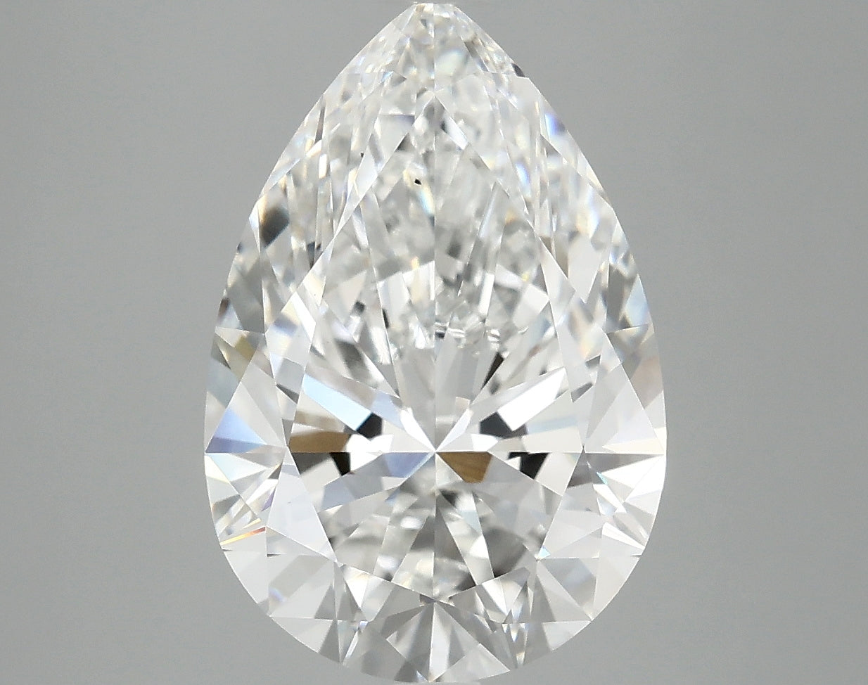 5.05ct Pear Lab-Grown Diamond E VS2 — IGI Certified