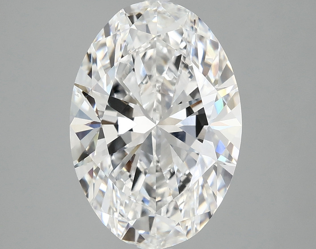 4.01ct Oval Lab-Grown Diamond E VS2 — IGI Certified