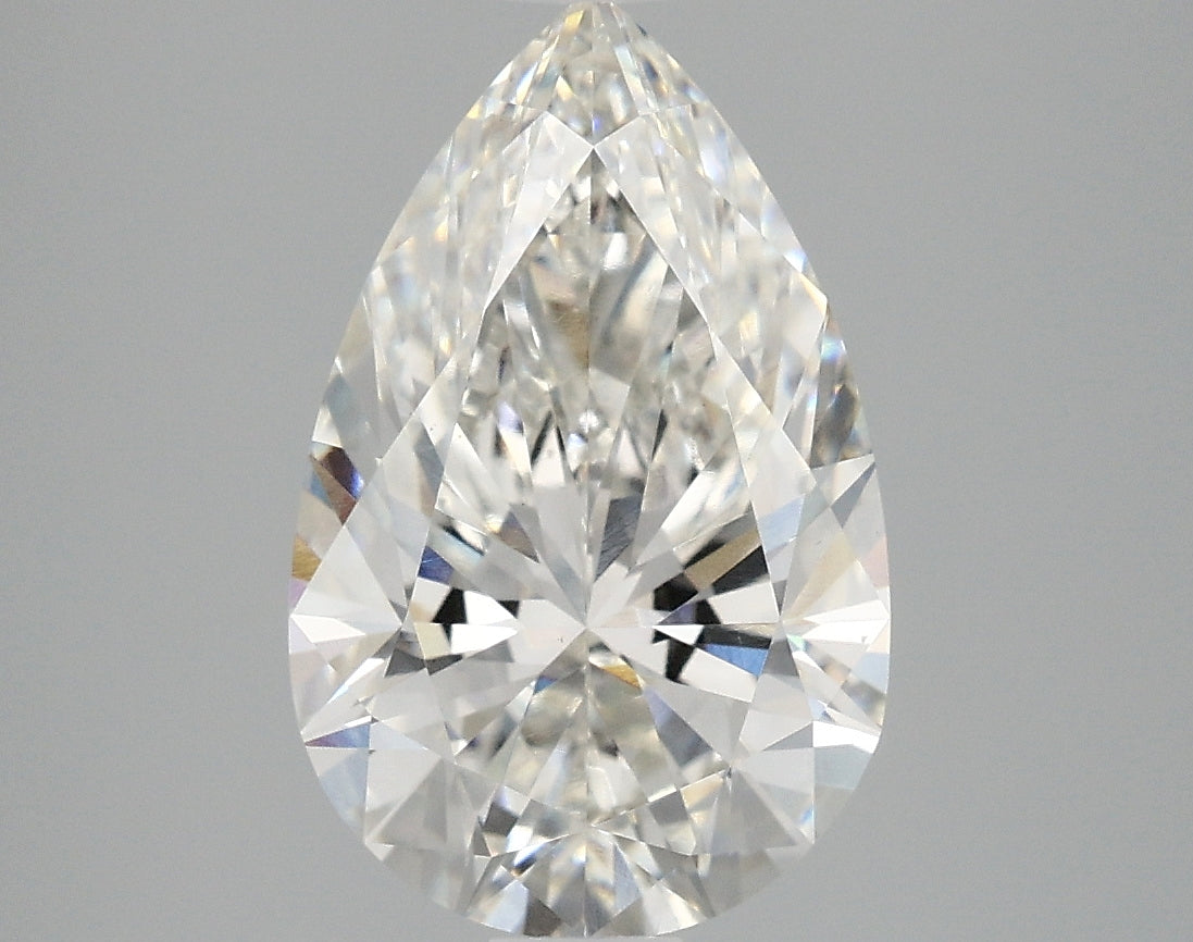 3.09ct Pear Lab-Grown Diamond F VS1 — IGI Certified