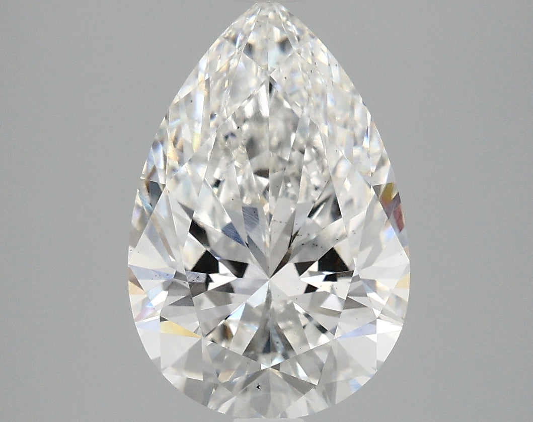 3.03ct Pear Lab-Grown Diamond E VS2 — IGI Certified