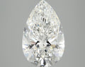 4.1ct Pear Lab-Grown Diamond F VVS2 — IGI Certified