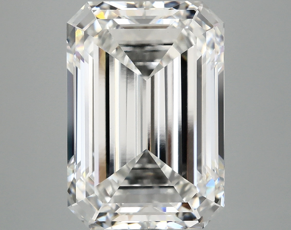 8.07ct Emerald Lab-Grown Diamond F VVS2 — IGI Certified