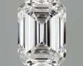 3.1ct Emerald Lab-Grown Diamond Ring in 14KY_14KW