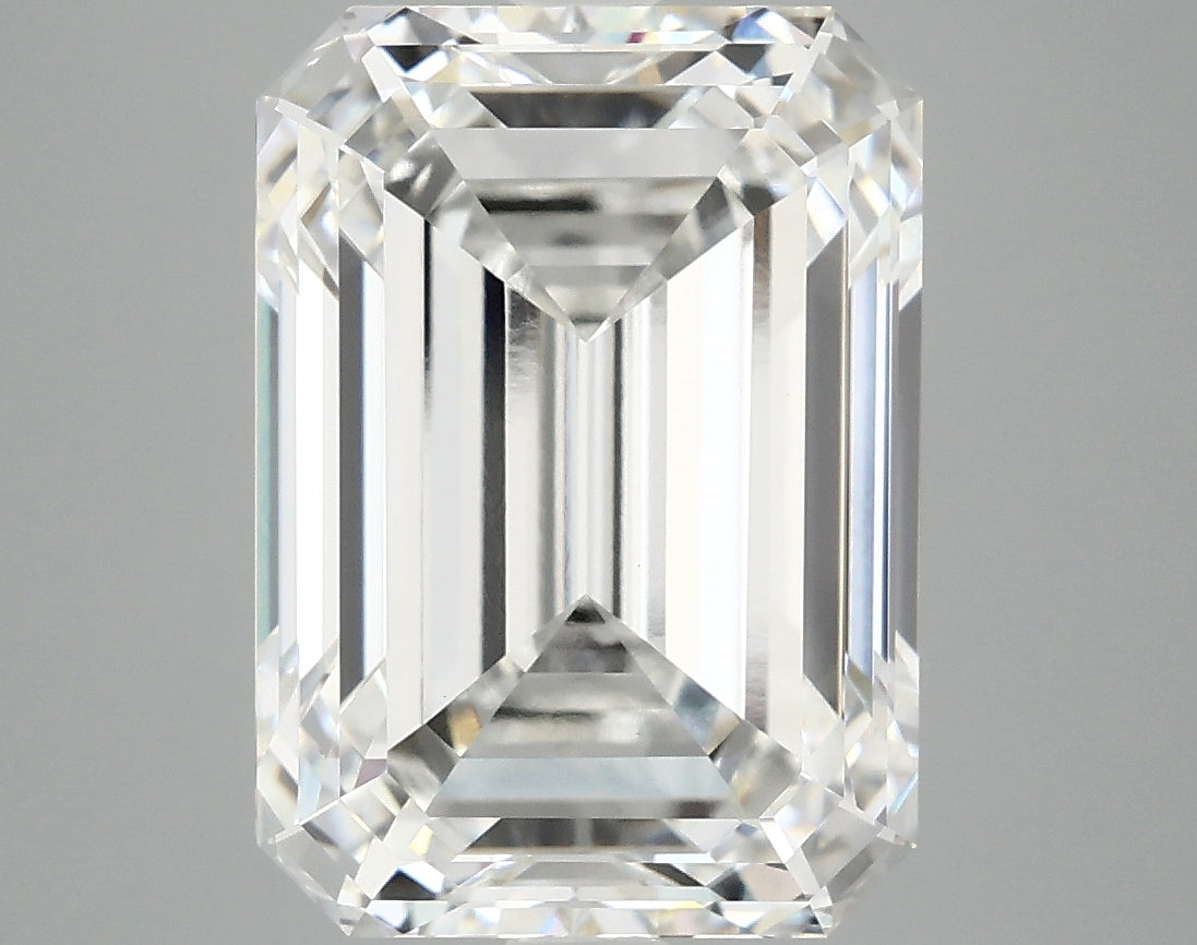 7.17ct Emerald Lab-Grown Diamond F VVS2 — IGI Certified