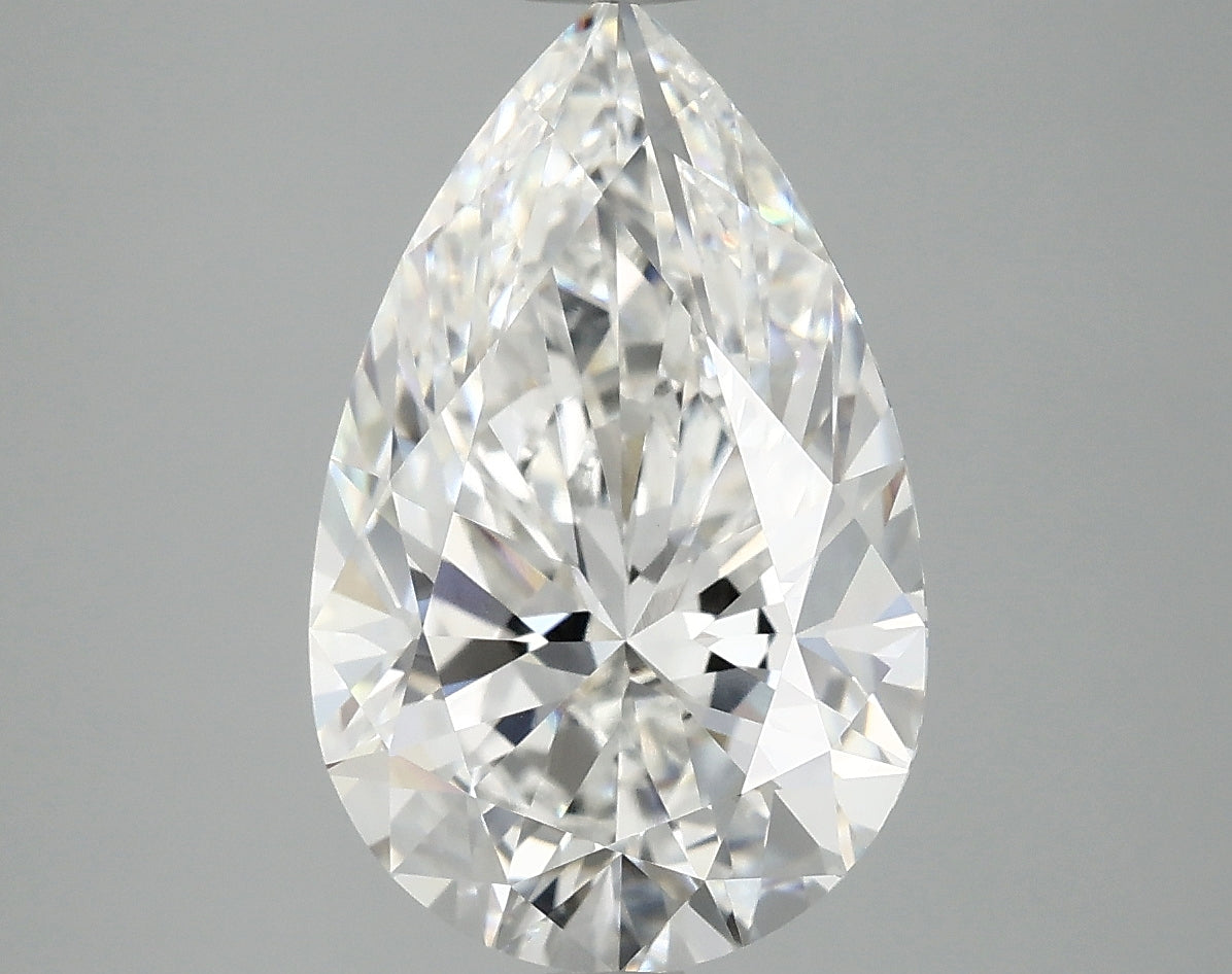 4.01ct Pear Lab-Grown Diamond F VVS2 — IGI Certified