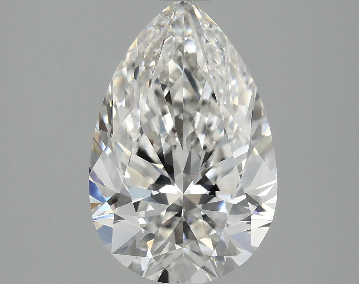 2.02ct Pear Lab-Grown Diamond F VVS2 — IGI Certified