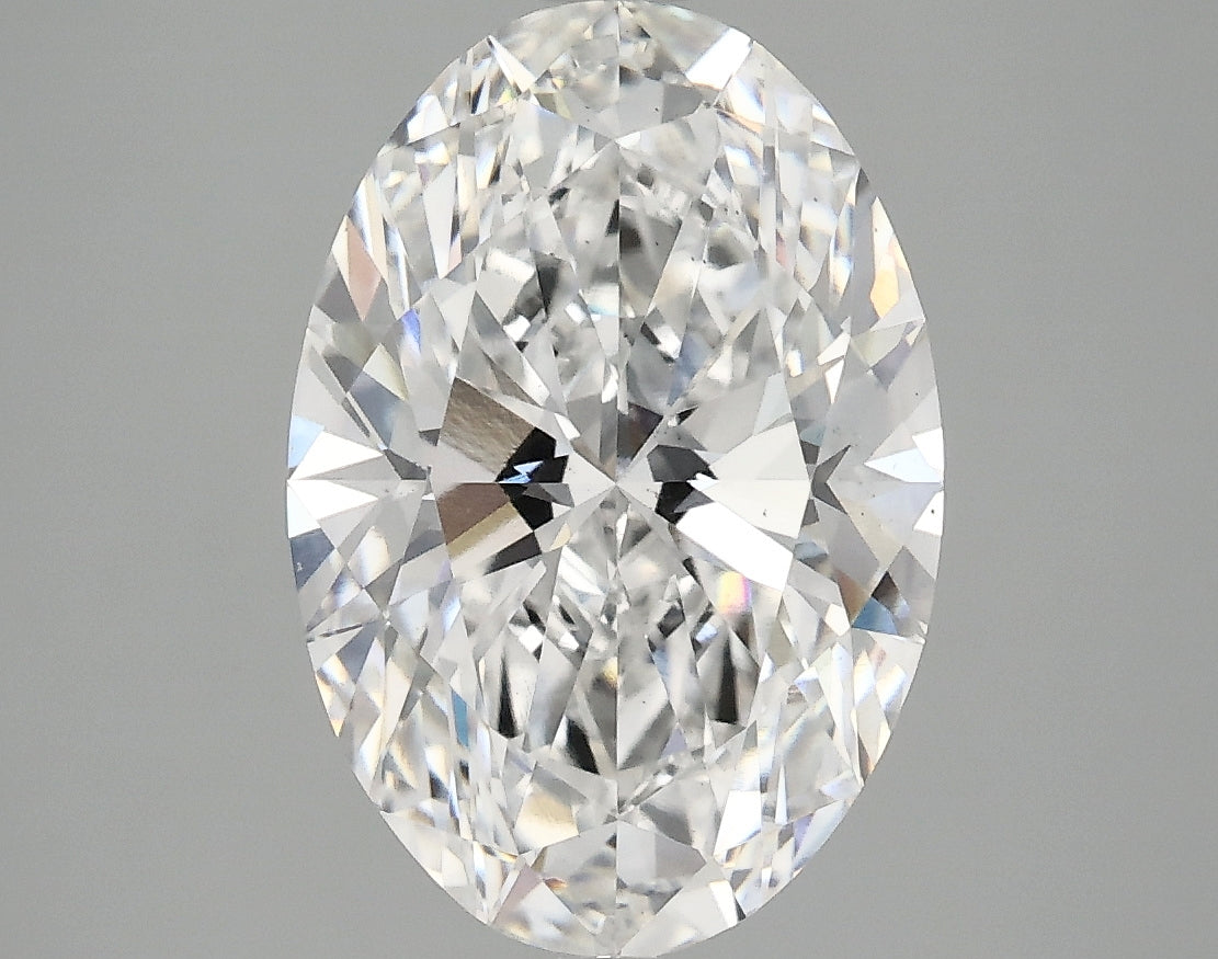 4.01ct Oval Lab-Grown Diamond E VS2 — IGI Certified